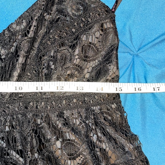 Black Lace Betsey Johnson Dress - Picture 5 of 6